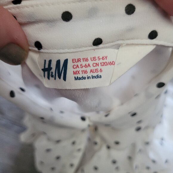H&M Girls Blouse - Picture 4 of 4
